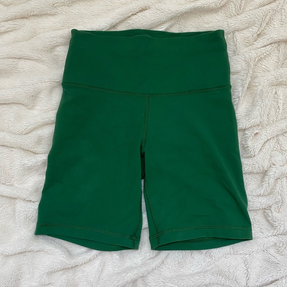 TNA Women's Forest Green Bike Shorts